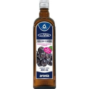 OLEOFARM 100% Sok z aronii pasteryzowany 490 ml