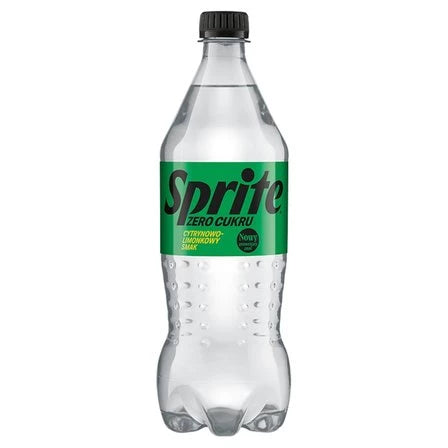 SPRITE Zero cukru Napój gazowany cytrynowo-limonkowy smak 850 ml