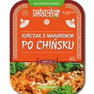 NATURALNIE SMACZNE Kurczak z makaronem po chińsku 400 g