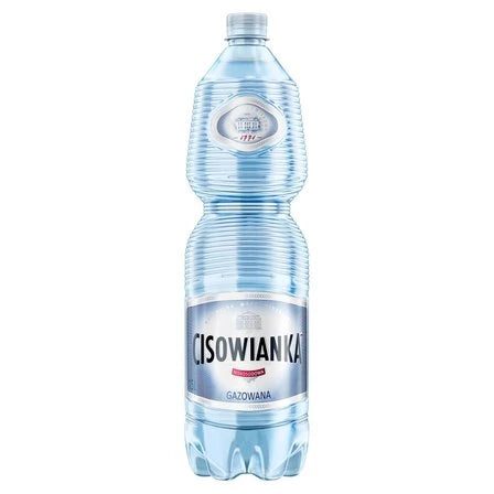 CISOWIANKA Naturalna woda mineralna gazowana niskosodowa 1.5 L