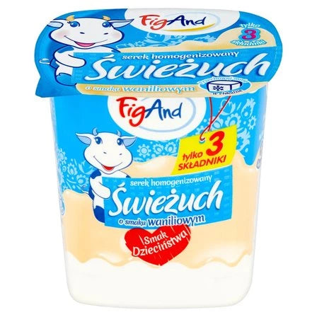 FIGAND Świeżuch Serek O Smaku Waniliowym 400 g