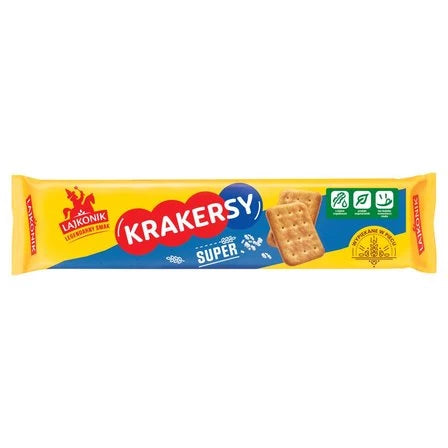 LAJKONIK Krakersy super 180 g