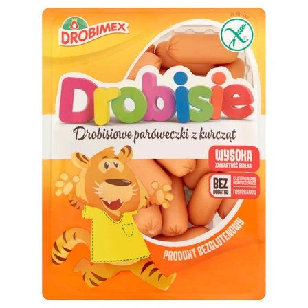 DROBIMEX Drobisiowe Paróweczki z kurcząt 250 g