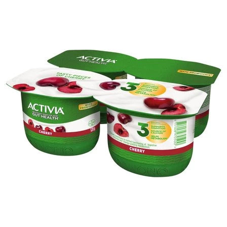 ACTIVIA Jogurt wiśnia (4 x 120 g) 480 g