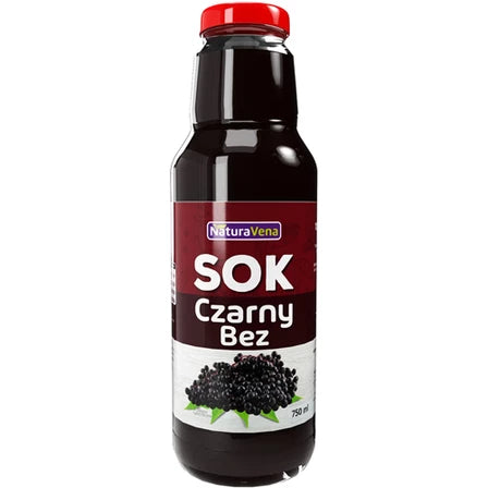 NATURAVENA Sok czarny bez 750 ml