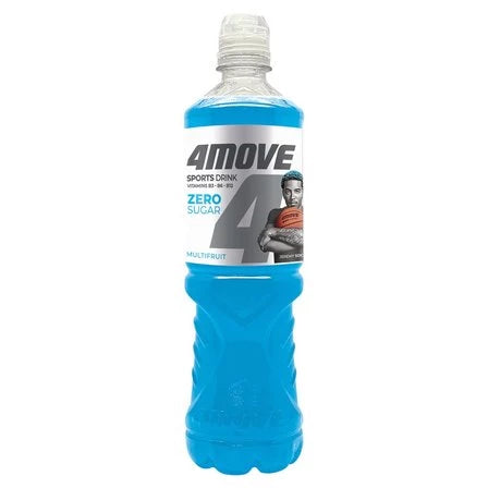4MOVE Zero Sugar Napój niegazowany o smaku wieloowocowym 750 ml