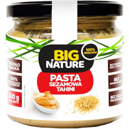 BIG NATURE Pasta sezamowa 500 g