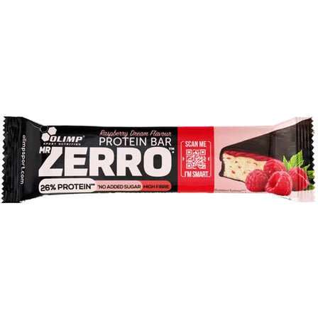 OLIMP Mr Zerro Protein Bar Baton wysokobiałkowy smak malina 50 g