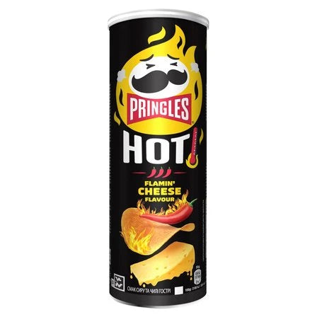 PRINGLES Hot Pikantna przekąska o smaku sera i chili 160 g