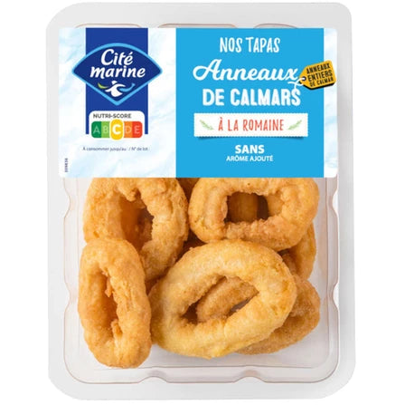 CITE MARINE Krążki kalmarów panierowane w cieście pączkowym 180 g