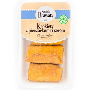 KUCHNIA BRAWATY Krokiety z pieczarkami i serem 350 g