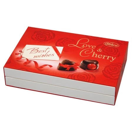 VOBRO Love & Cherry Czekoladki nadziewane wiśnią w alkoholu 290 g