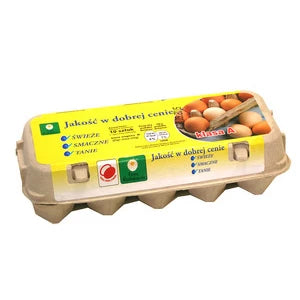 KOŹLAKIEWICZ Jaja z chowu klatkowego klasa M 10 szt.