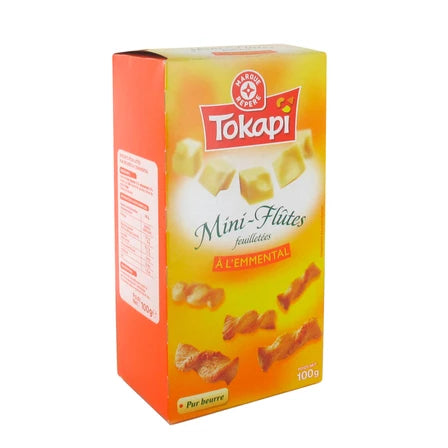 WIODĄCA MARKA Tokapi Paluszki maślane z serem Ementaler 100 g