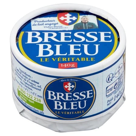 BRESSE BLEU Ser z niebieską pleśnią 140 g