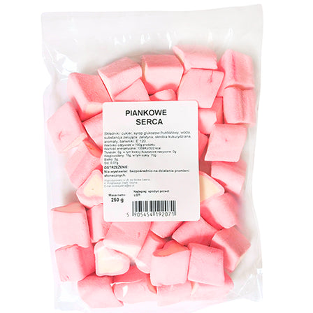 SŁODKA GALERIA Piankowe serca 250 g