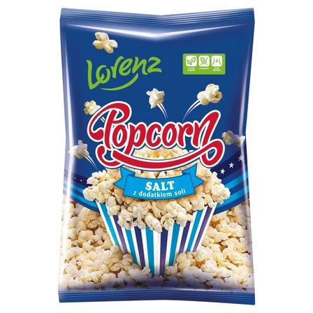 LORENZ Popcorn z dodatkiem soli 100 g