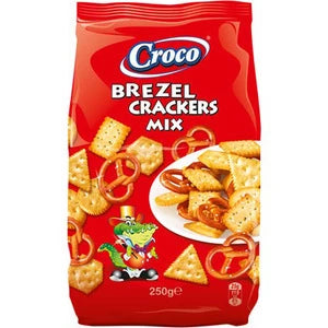 CROCO Mieszanka krakersów i precelków 250 g