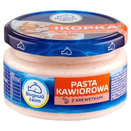 WODNYJ ŚWIT Pasta kawiorowa z krewetkami 160 g