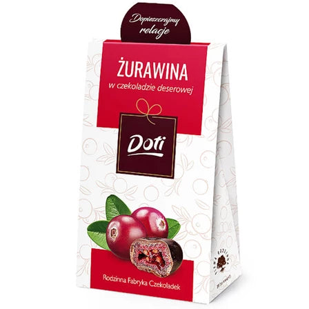 DOTI Żurawina w czekoladzie deserowej 100 g