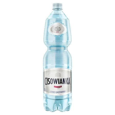 CISOWIANKA Naturalna woda mineralna lekko gazowana niskosodowa 1.5 L