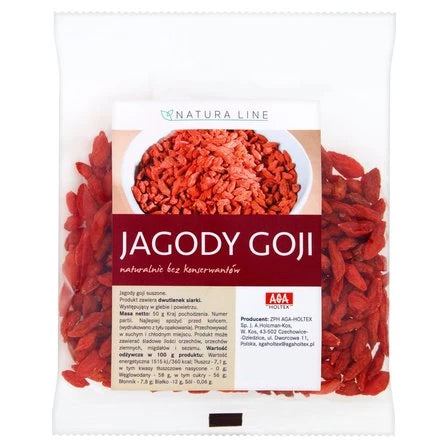 AGA HOLTEX Natura Line Jagody goji suszone 50 g