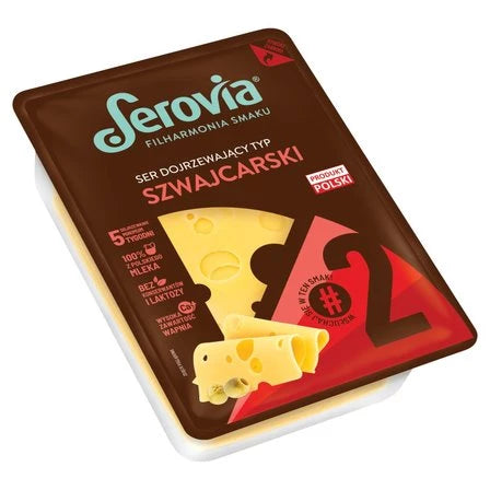 SEROVIA Ser dojrzewający typ szwajcarski 450 g