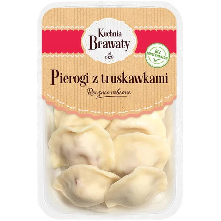 KUCHNIA BRAWATY Pierogi z truskawkami 300 g