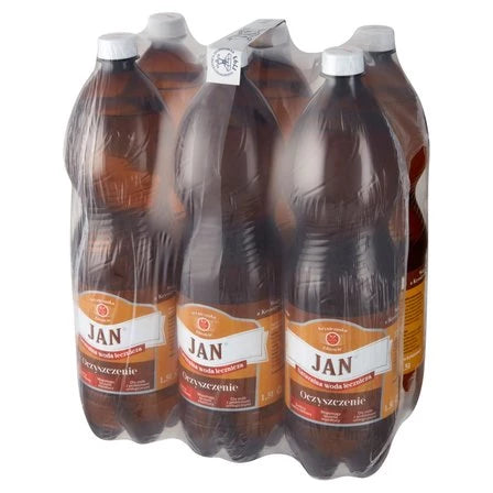 JAN Naturalna woda lecznicza oczyszczenie (6 x 1,5 l) 9 L
