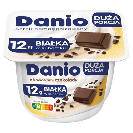 DANIO Serek homogenizowany z kawałkami czekolady 200 g