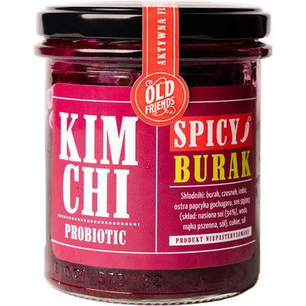 OLD FRIENDS Kimchi Burak Spicy koreańska sałatka z kiszonych warzyw 280 g