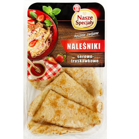 WIODĄCA MARKA Nasze Specjały Naleśniki serowo-truskawkowe 360 g