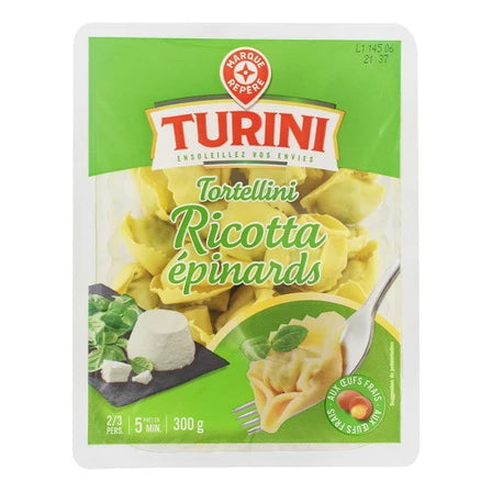 WIODĄCA MARKA Turini Tortellini z ricottą i szpinakiem 300 g