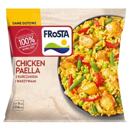 FROSTA Chicken Paella Danie z kurczakiem po hiszpańsku 450 g