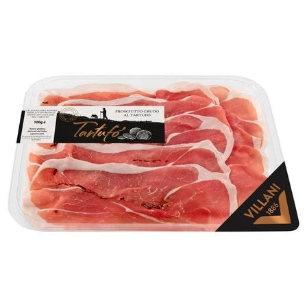 SALUMI VILLANI Prosciutto Crudo al Tartufo Szynka dojrzewająca z truflami 100 g