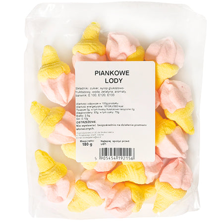 SŁODKA GALERIA Piankowe lody 180 g