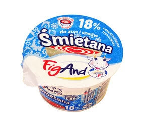 FIGAND Śmietana 18% do zup i sosów 175 g