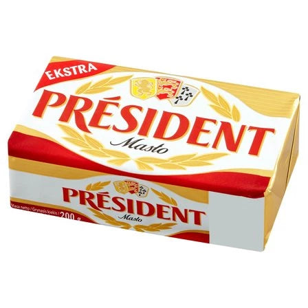 PRESIDENT Masło ekstra 200 g