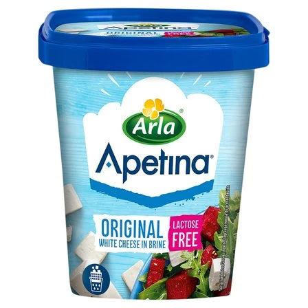 ARLA Apetina Ser biały typu śródziemnomorskiego w zalewie solankowej bez laktozy 410 g