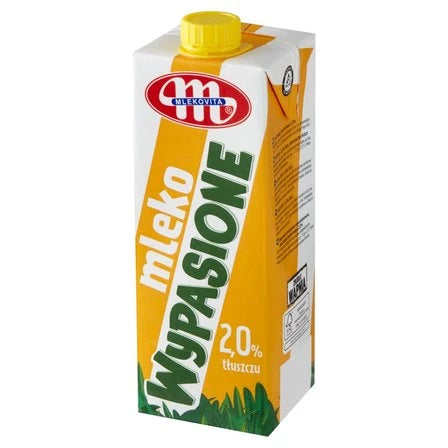 MLEKOVITA Wypasione Mleko UHT 2% 1 L