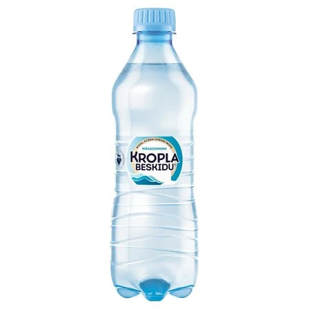 KROPLA BESKIDU Naturalna woda mineralna niegazowana 0.5 L