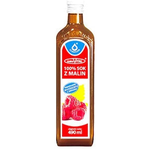 OLEOFARM Sok malinowy 100% pasteryzowany 490 ml
