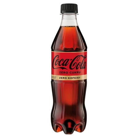 COCA-COLA Zero Napój gazowany bez kofeiny 500 ml