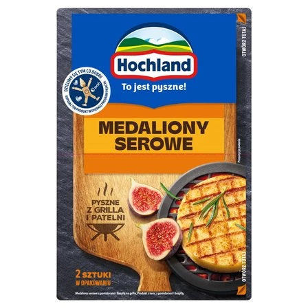 HOCHLAND Medaliony serowe (2 x 60 g) 120 g