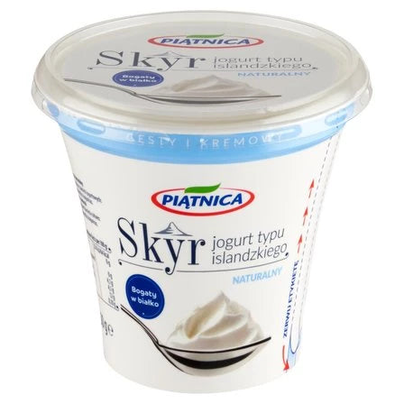 PIĄTNICA Skyr Jogurt typu islandzkiego naturalny 450 g