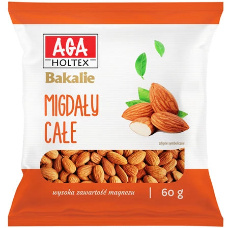 AGA Migdały całe 60 g