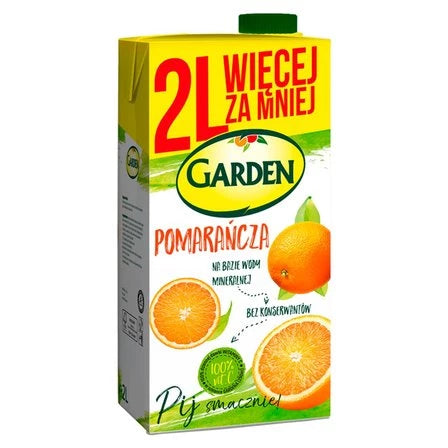 GARDEN Pomarańcza Napój 2 L