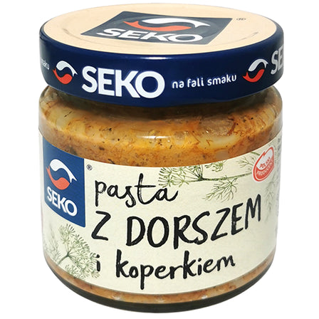 SEKO Pasta z dorszem i koperkiem 190 g