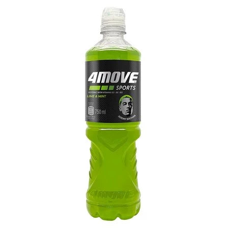 4MOVE Napój izotoniczny niegazowany o smaku limonka-mięta 750 ml