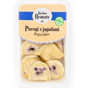 KUCHNIA BRAWATY Pierogi z jagodami 280 g
